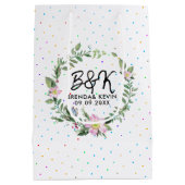 ピンクドッグバラリース ミディアムペーパーバッグ (裏面)