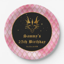 ピンクドラゴンはかりで測金ゴールドフェイクグリッター誕生日