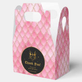 ピンクドラゴンはかりで測金ゴールド誕生日ありがとう フェイバーボックス (オープン)