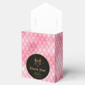 ピンクドラゴンはかりで測金ゴールド誕生日ありがとう フェイバーボックス (オープン)