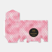 ピンクドラゴンはかりで測金ゴールド誕生日ありがとう フェイバーボックス (折り畳みなし)