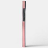 ピンクドラゴンハートガーリーとモノグラムイニシャル Case-Mate iPhoneケース (裏面 / 左)