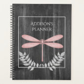 ピンクドラゴンフライ素朴プランナー プランナー手帳 (正面)