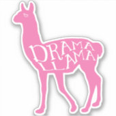 ピンクドラマラマ シール (正面)