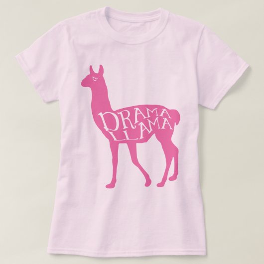 ピンクドラマラマTシャツ Tシャツ (デザイン正面)