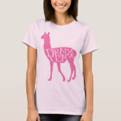 ピンクドラマラマTシャツ Tシャツ (正面)