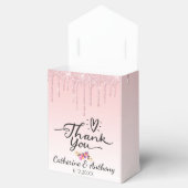 ピンクドリッピンググリッターフローラありがとう フェイバーボックス (オープン)