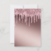 ピンクドリッピンググリッター事業 サンキューカード (裏面)