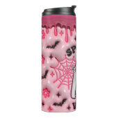 ピンクドリッピング幽霊 タンブラー (回転左)