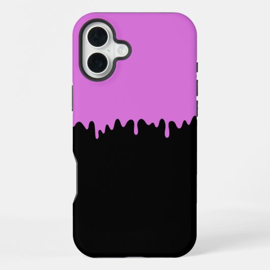 ピンクドリップスライム iPhoneケース (裏面)