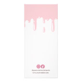 ピンクドリップメニューベーカリー価格表 ラックカード (裏面)