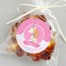 ピンクドリーミーエレガントマジカルユニコーンガール誕生日