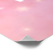 ピンクドリーミースターカスタムズやる気を起こさせる引用文 ポスター (角)