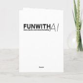 ピンクドリームキャッチャー&プラントウィンドウ誕生日 カード (裏面)