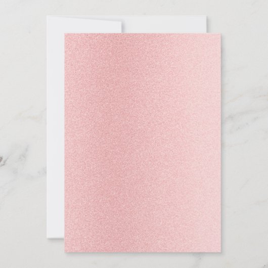 ピンクドリームビッグリトルワンスリーピーベア誕生日 招待状 (裏面)