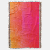 ピンクドリームブランケット スローブランケット (正面縦)