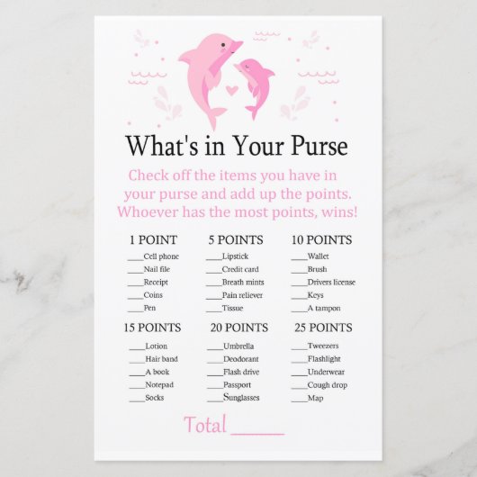 ピンクドルフィンあなたの財布ゲームの何が (正面)