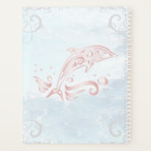 ピンクドルフィンパーソナライズされたプランナー プランナー手帳 (裏面)