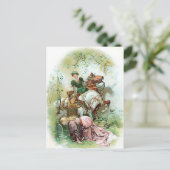 ピンクドレスの王侯 ポストカード (スタンド正面)