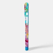 ピンクドレスの美しい/魔法蝶の植物 Case-Mate iPhoneケース (裏面 / 左)