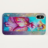 ピンクドレスの美しい Case-Mate iPhoneケース (裏面(横))