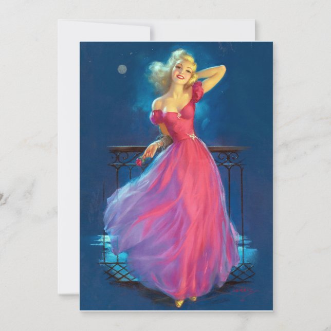 ピンクドレスピンアップ (正面)