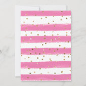 ピンクドレスレッドフォールドプリンセスキンセアニェラ サンキューカード (裏面)