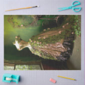 ピンクドレス型枠 薄葉紙 (クラフト)