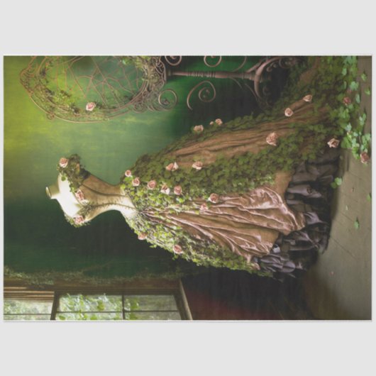 ピンクドレス型枠 薄葉紙 (正面)