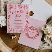 ピンクドードルクリスマスパーティの招待状予測できなおもしろい 招待状