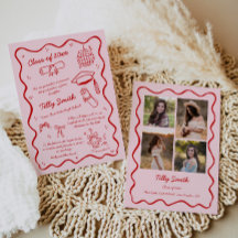 ピンクドードル卒業発表女子4枚