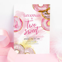 ピンクドーナツスウィートドーナツ2nd誕生日