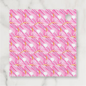 ピンクドーナツベーカリーデザートスモールビジネス フェイバータグ (裏面)