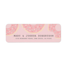 ピンクドーナツ住所 シール