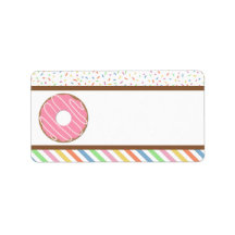 ピンクドーナツ誕生日パーティー