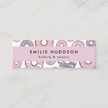 ピンクドーナツ、パープルドーナツ、ケーキ屋、ペストリーショップ