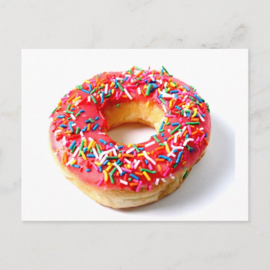 ピンクドーナツ ポストカード (正面)