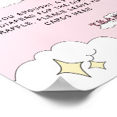 ピンクドールクラウドナインおむつラッフル ポスター (角)