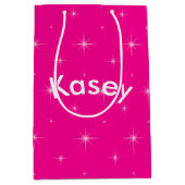 ピンクドールバチェロレッテ抱き枕 ミディアムペーパーバッグ (正面)