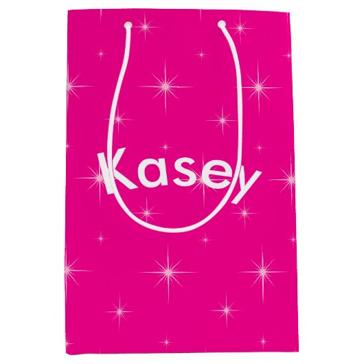 ピンクドールバチェロレッテ抱き枕 ミディアムペーパーバッグ (正面)