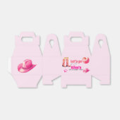 ピンクドールバースデーパーティー女の子マリブ誕生日 フェイバーボックス (折り畳みなし)