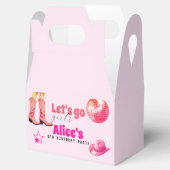 ピンクドールバースデーパーティー女の子マリブ誕生日 フェイバーボックス (オープン)