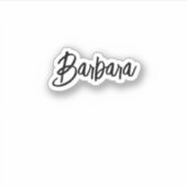 ピンクドール名前をカスタムする防水シール | y2kカス シール (正面)