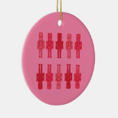 ピンクナツクラッカーオーナメント セラミックオーナメント (右)