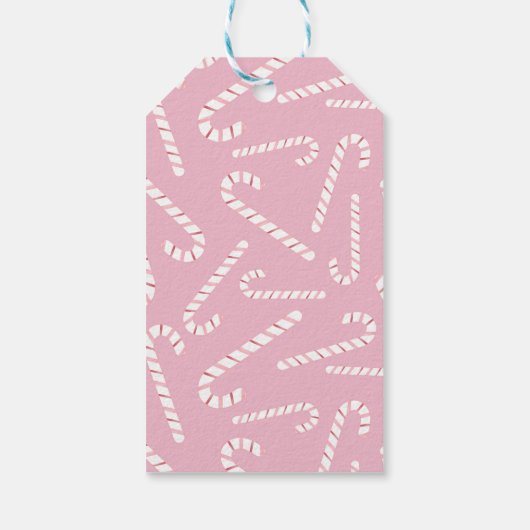 ピンクナツクラッカーバレエ玩具兵士ハッピーホリデー ギフトタグ (裏面)