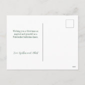 ピンクナツクラッカーバレリーナ葉書 シーズンポストカード (裏面)