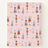 ピンクナツクラッカーパターンホリデーレシピ ノートブック (裏面)