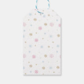 ピンクナツクラッカーフェアリー誕生日ありがとうギフトラベル ギフトタグ (裏面)