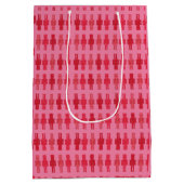 ピンクナツクラッカー抱き枕 ミディアムペーパーバッグ (裏面)