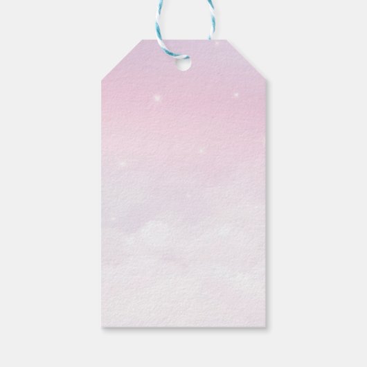 ピンクナツクラッカー誕生日ありがとう好意ギフトラベル ギフトタグ (裏面)